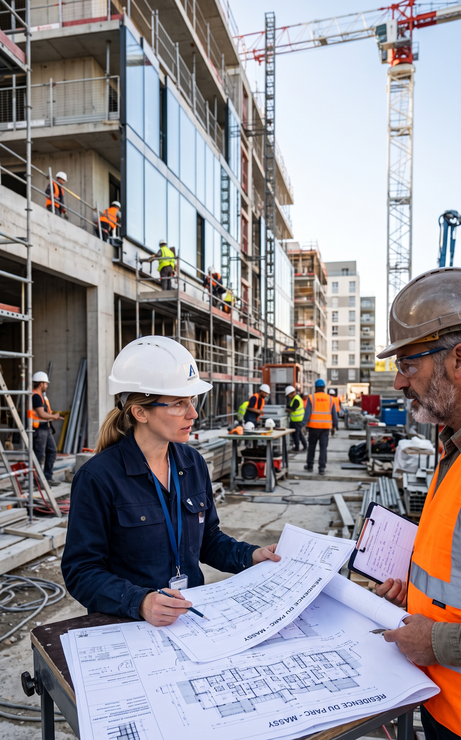 Chantier exécuté par Stelovia pour un cabinet d'architectes